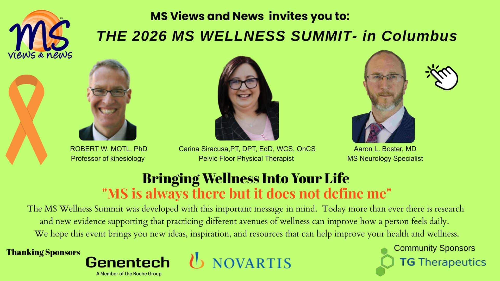 Ms Oh 2026 MS WELLNESS SUMMIT in Columbus, OH (near airport) - Multiple ...